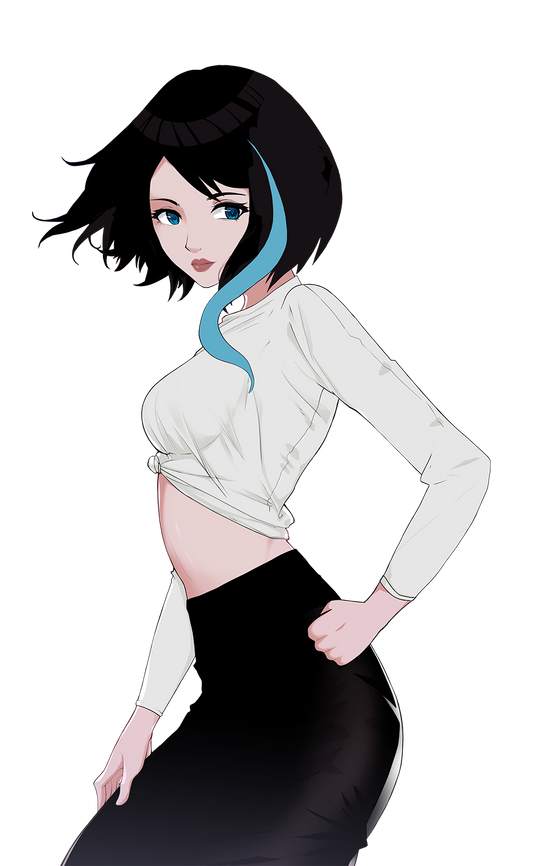 PlayStation Girl Sticker for PS5 - Large