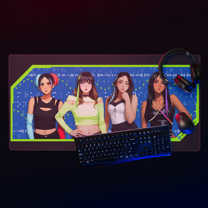 The Console Girls Gaming mouse pad