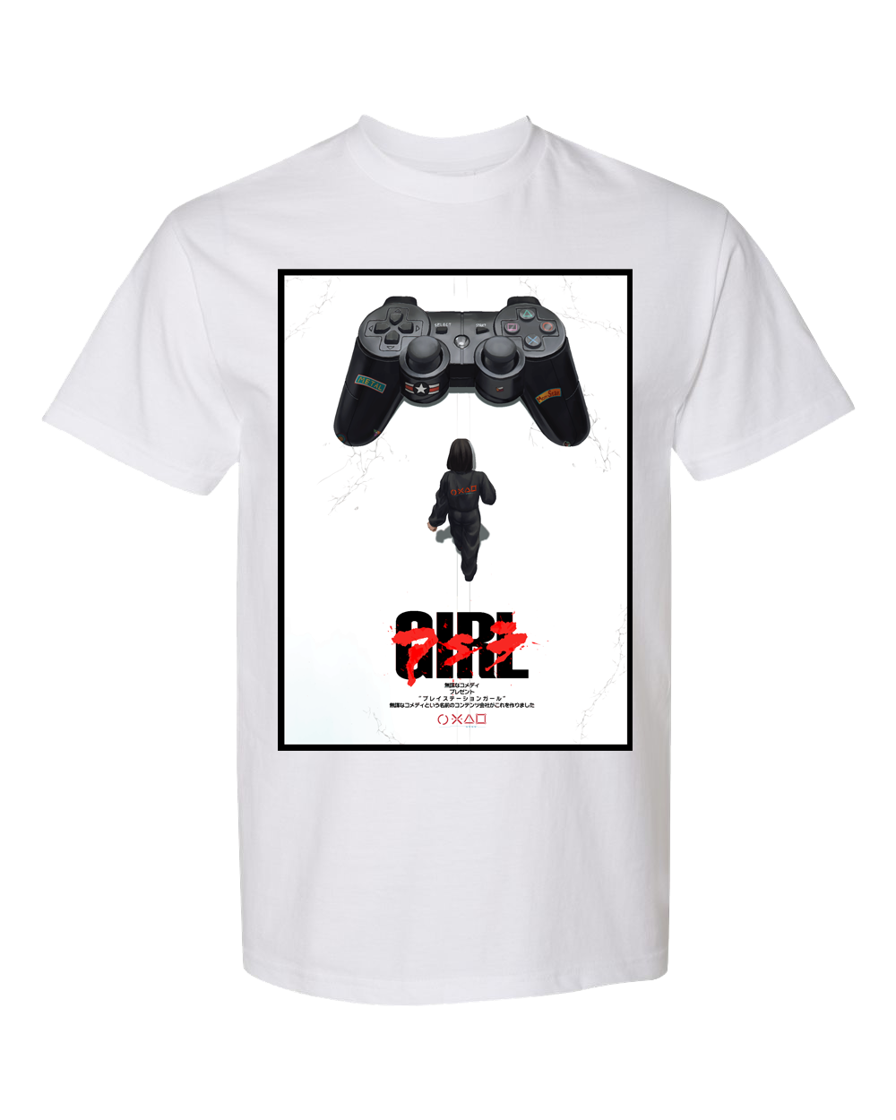 PS3 "Kaneda Movie" PlayStation Girl Tee