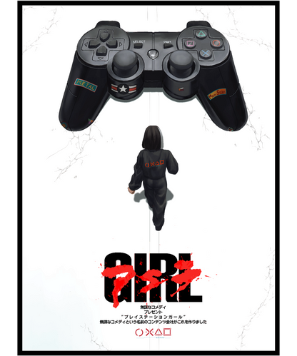 PS3 "Kaneda Movie" PlayStation Girl Tee